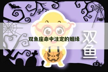 双鱼座命中注定的姻缘