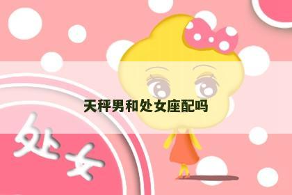 天秤男和处女座配吗