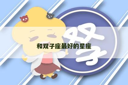和双子座最好的星座