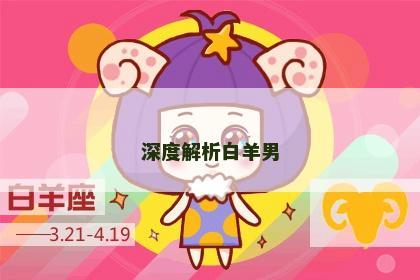 深度解析白羊男