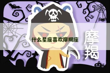 什么星座喜欢摩羯座