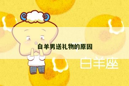 白羊男送礼物的原因